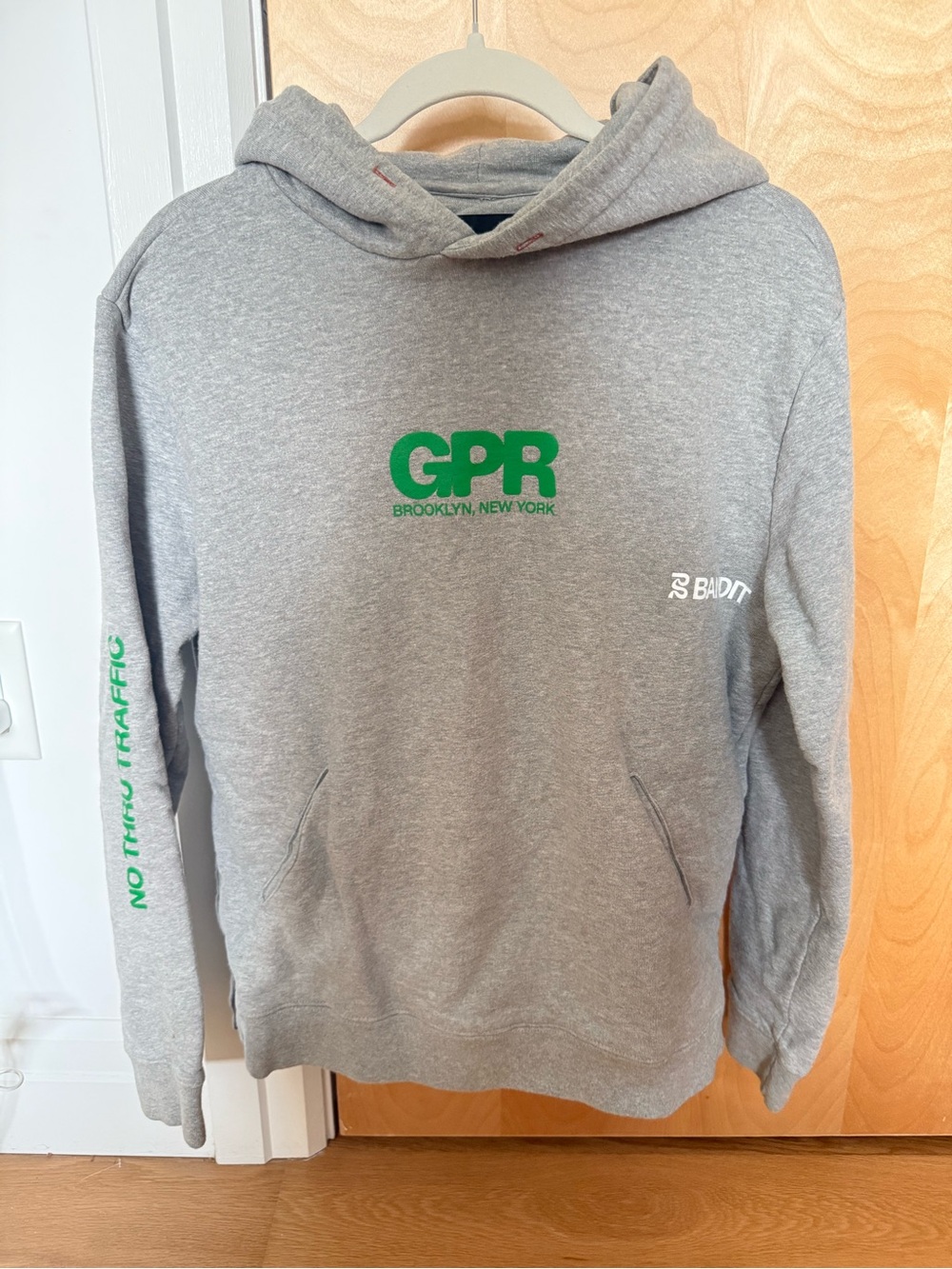 Bandit Running GPR Gray Hoodie